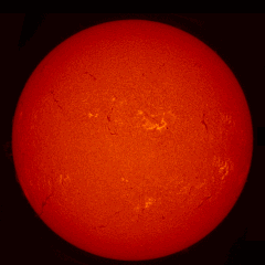 Image of Sun's chromosphere