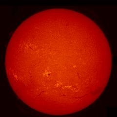 Image of Sun's chromosphere