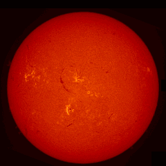 Image of Sun's chromosphere