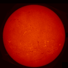 Image of Sun's chromosphere