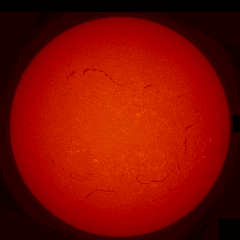 Image of Sun's chromosphere