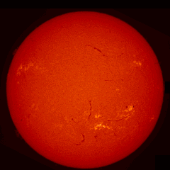 Image of Sun's chromosphere