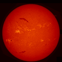 Image of Sun's chromosphere