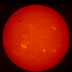 Image of Sun's chromosphere