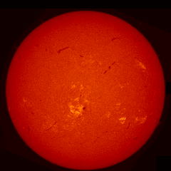 Image of Sun's chromosphere