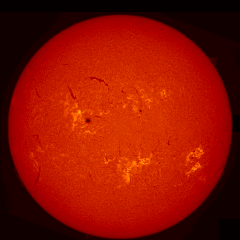 Image of Sun's chromosphere