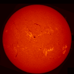 Image of Sun's chromosphere