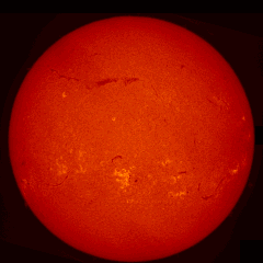 Image of Sun's chromosphere