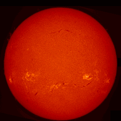 Image of Sun's chromosphere