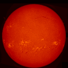 Image of Sun's chromosphere