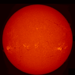 Image of Sun's chromosphere