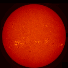 Image of Sun's chromosphere