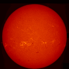 Image of Sun's chromosphere