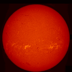 Image of Sun's chromosphere