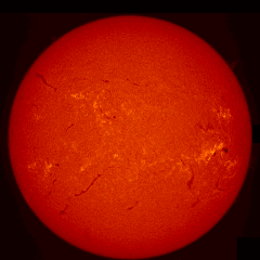 Image of Sun's chromosphere