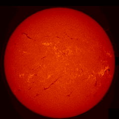 Image of Sun's chromosphere