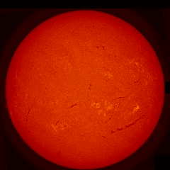 Image of Sun's chromosphere