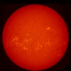 Image of Sun's chromosphere