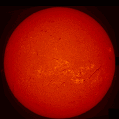 Image of Sun's chromosphere