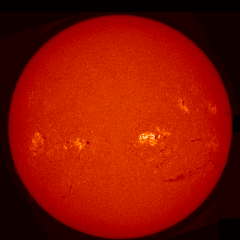 Image of Sun's chromosphere