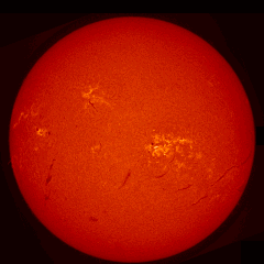 Image of Sun's chromosphere