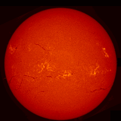 Image of Sun's chromosphere