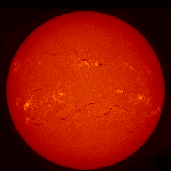 Image of Sun's chromosphere