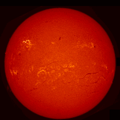 Image of Sun's chromosphere