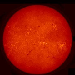 Image of Sun's chromosphere