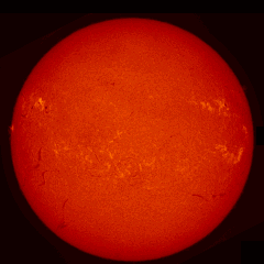 Image of Sun's chromosphere