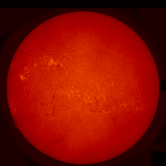 Image of Sun's chromosphere