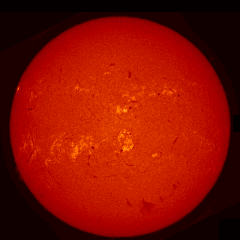 Image of Sun's chromosphere