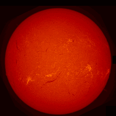 Image of Sun's chromosphere