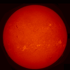 Image of Sun's chromosphere