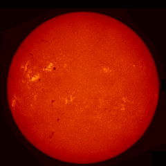 Image of Sun's chromosphere