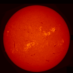 Image of Sun's chromosphere