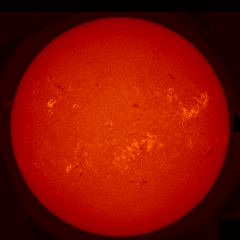 Image of Sun's chromosphere