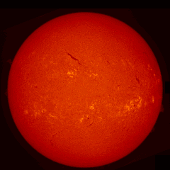 Image of Sun's chromosphere