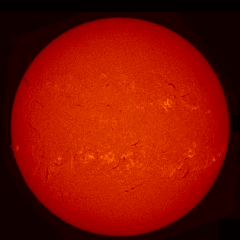 Image of Sun's chromosphere