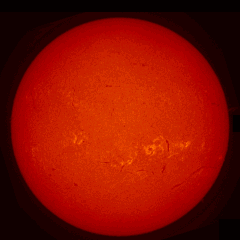 Image of Sun's chromosphere