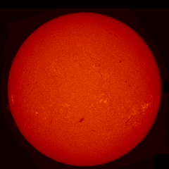 Image of Sun's chromosphere