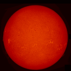 Image of Sun's chromosphere