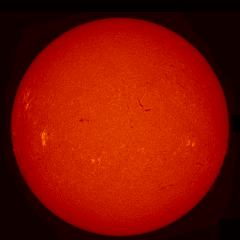 Image of Sun's chromosphere