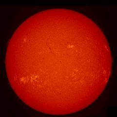 Image of Sun's chromosphere