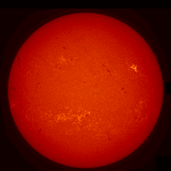 Image of Sun's chromosphere