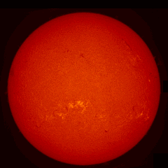 Image of Sun's chromosphere