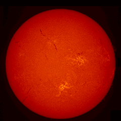 Image of Sun's chromosphere