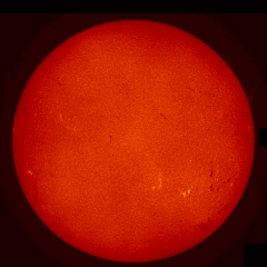 Image of Sun's chromosphere