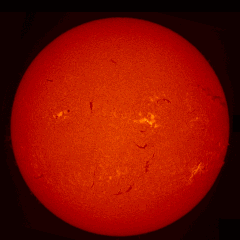 Image of Sun's chromosphere