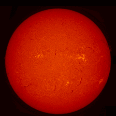 Image of Sun's chromosphere